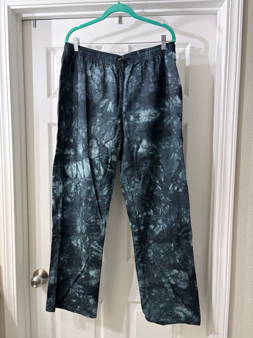 Entente Men’s Galaxy Blue Design Pull On Pants